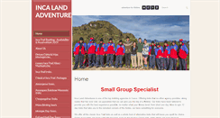 Desktop Screenshot of incalandadventures.com